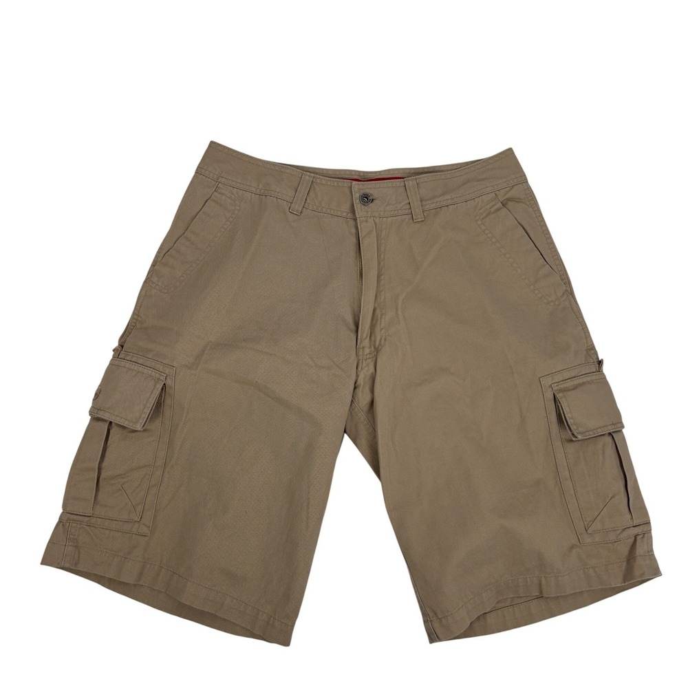 Ecko Unltd Cargo Shorts Mens‎ 32 Khaki Twill casual